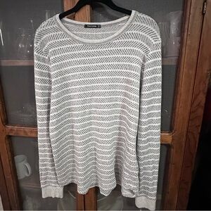 Pink Clover Long Sleeve Striped Tunic - Like New